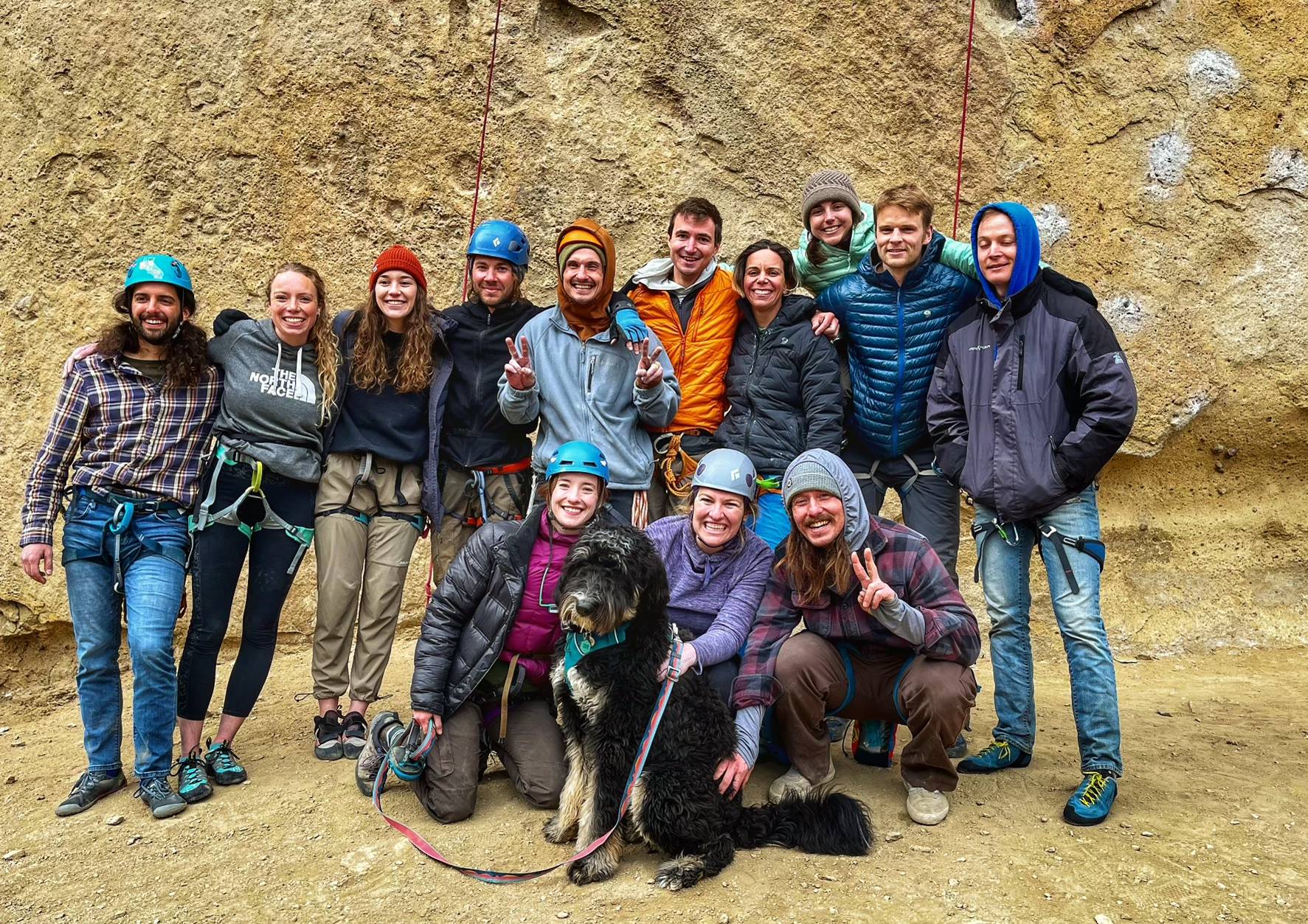 Climbing meetup, Smith Rock State Park, Oregon. The birth place of sport rock climbing.